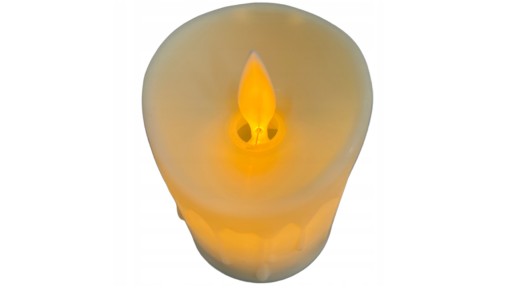 Vložka na sviečku LED sviečku s pohyblivým plameňom na batériu 8 cm