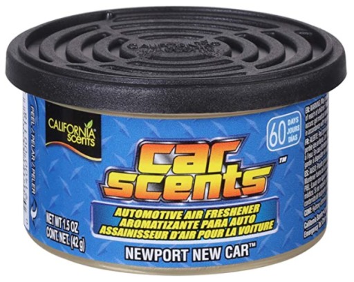 Osviežovač interiéru auta s vôňou California Car Scents Newport New Car