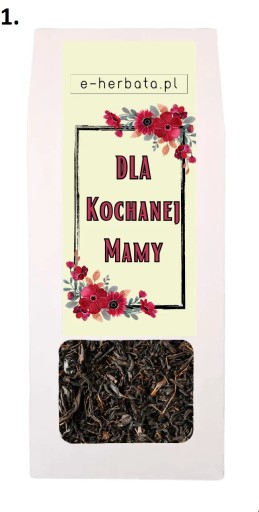 Chutný čaj ako darček v krabičke - čerešne v rume 50g