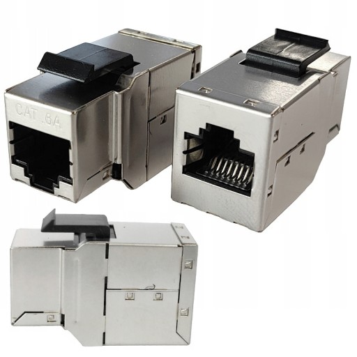 Cat.6A FTP STP barel keystone RJ45 konektor