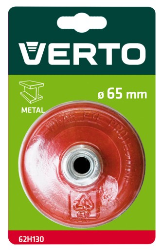 Vystužená drôtená kefa na tupo 65 mm x M14