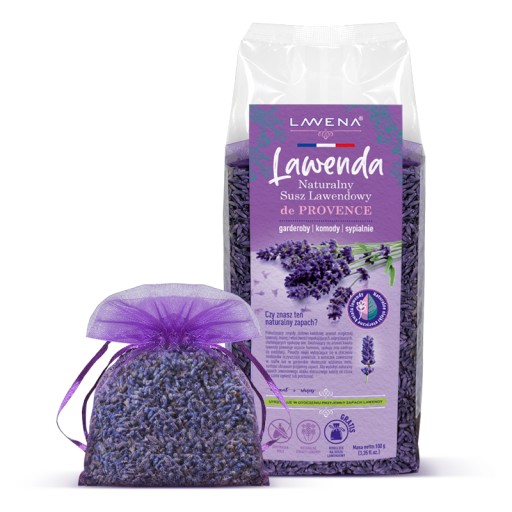 Levanduľa PREMIUM PRODUKT PRÍRODNÉ SUCHÉ 100g ZDARMA závesné vrecúško