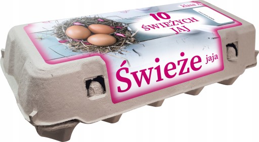 Univerzálne balenie čerstvých vajec na 10 vajec STP-LINE - 10 ks.