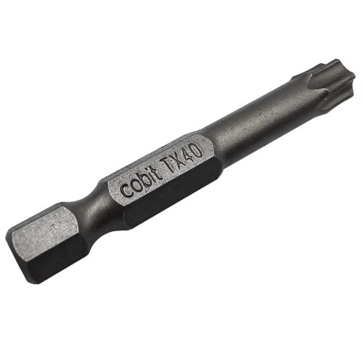 TX40 SKRUTOVACÍ BIT 50mm STAR TORX TORSION COBIT 1ks