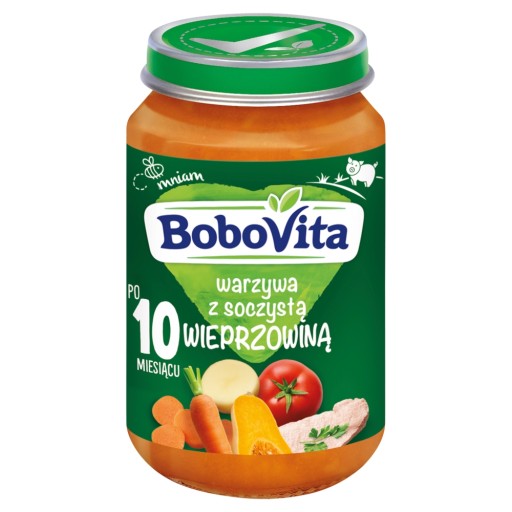 Večera Zelenina s bravčovým Bobovita 190g