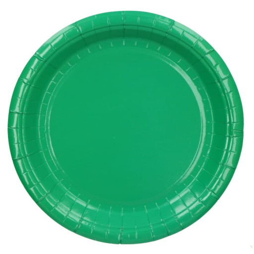 TMAVOZELENÉ PAPIEROVÉ TANIERE 18CM, 6KS