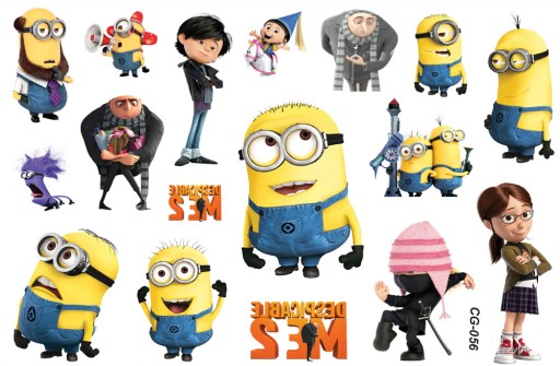Odnímateľné tetovanie pre deti MINIONS CG056