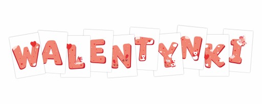 PÍSMENA NA DEKORÁCIU - VALENTÍN - (VEĽKÝ A4)
