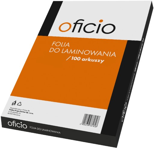 OFICIO A5 pevná laminovacia fólia 80mic 100ks