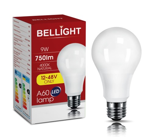 Nízkonapäťová LED žiarovka 9W 12-48V AC/DC 4000K