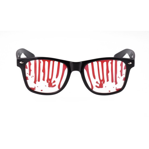 OKULIARE S KREVOU DISKUSIA HALLOWEENSKÝ OUTFIT
