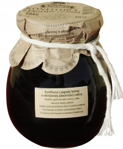 Džem lesná čučoriedka 280g BRUSPOL