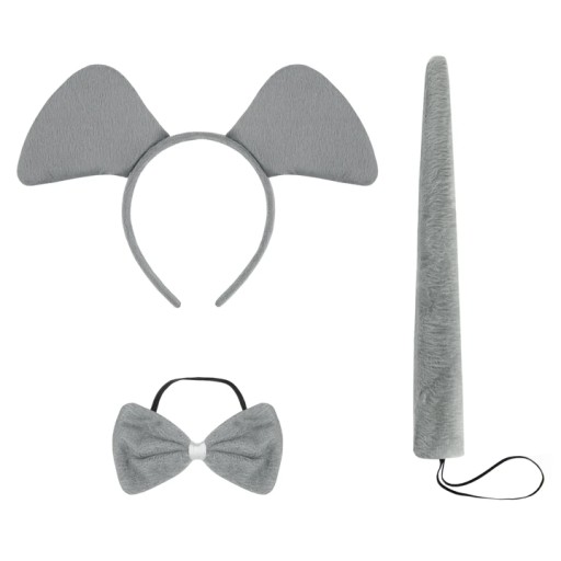 outfit ELEPHANT BAND TIE TAIL TAIL maškarný karneval