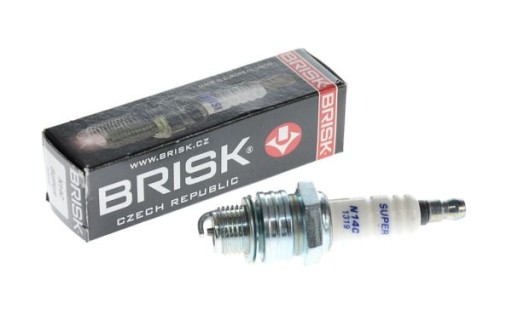Sviečka BRISK N14C Jawa 50 Romet OGAR 200 Komar