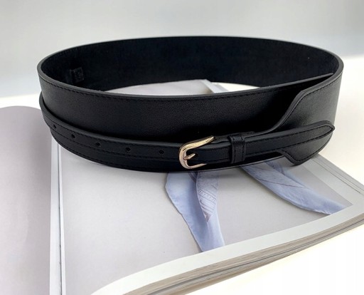 Boho Leather Belt Dámsky opasok Široký korzet Guma