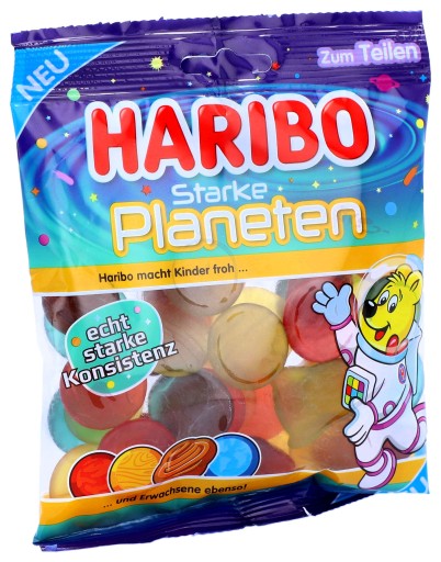 Ovocné želé Cola Planets HARIBO Planeten 175g DE Haribo 175 g