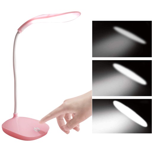 DOTYKOVÁ LED STOLNÁ LAMPA NOČNÁ NA ŠKOLSKÉ ČÍTANIE STOLNÉ LAMPY