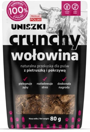 Uniszki chrumkavý králik 80g.