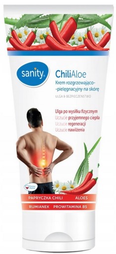 Sanity ChiliAloe Hrejivý a ošetrujúci krém