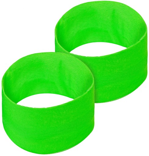 Náramky Ruky Neon GREEN Disco Party 80s Karneval 2ks