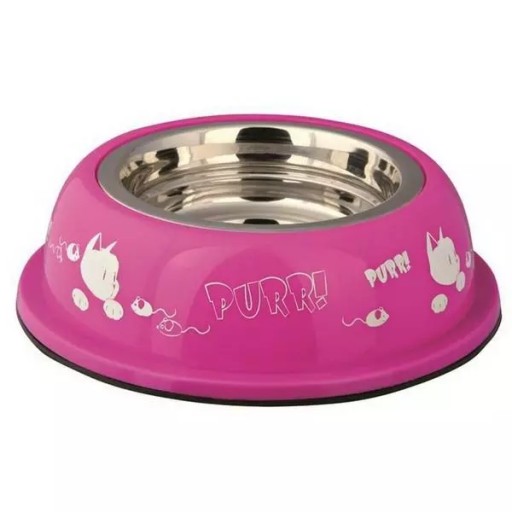 Slow Feeding, miska, pre psov, nerez, 0,6 l/? 17 cm