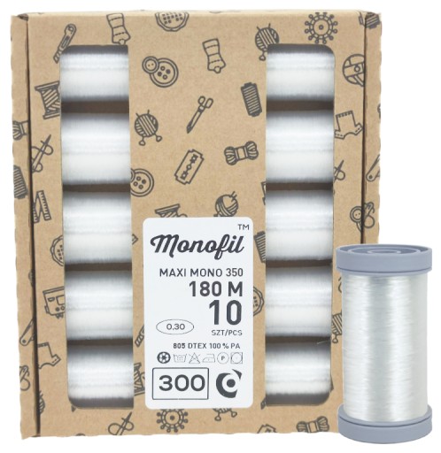 VLÁKNA MONOFILNÝ ZÁVIT ČISTÝ ZÁVIT 0,30 mm - 180 m