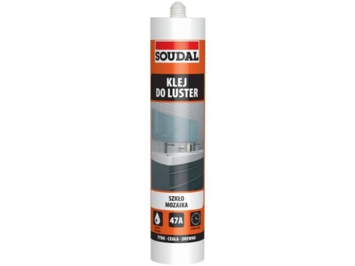 SOUDAL 47A Zrkadlové sklo 280 ml
