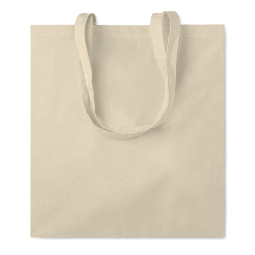 Bavlnená plátená taška ECO SHOPPING Shopperbag širšia, rozťahovacia, priestranná