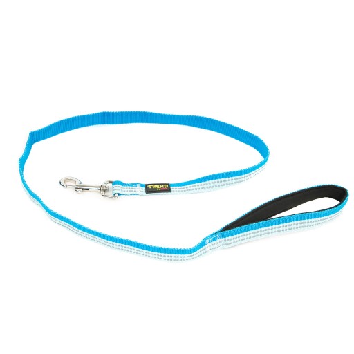 Reflexné vodítko pre psa TREND STRIPE 20mm Modré