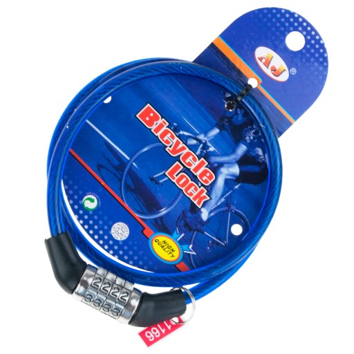 LOCK LOCK BIKE BEZPEČNOSTNÉ KÁBLO pre KOMBINOVANÝ bicykel Skúter MOTOR