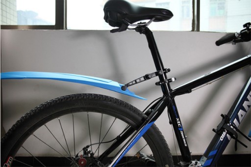 SET BLATNÍKOV NA BICYKEL SET PREDNÉ ZADNÉ MTB VENTILÁTORY 26-29 ČERVENÁ 2