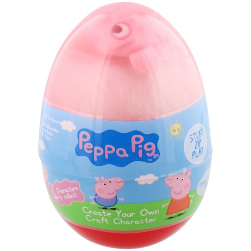 PLYŠOVÁ POSTAVKA PEPPA PIG UROBTE SA VO VAJCI PRASIACIEHO Peppa