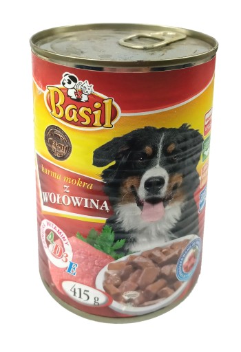 BAZILKA PRE PSA KRMIVO 415G 10KS HOVÄDZIE MÄSO