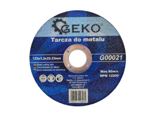 Kovový štít SET 10 ks. Geko 125x1x22,2mm G00027