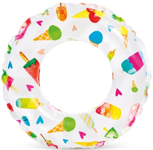 INTEX SMALL CIRCLE 51CM DETSKÝ NAFUKOVACÍ KRUH NA PLÁVANIE PRE DETI 3 ROKY+