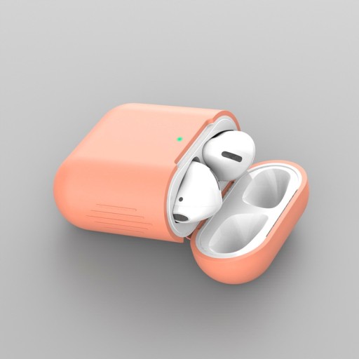 SILIKÓNOVÉ POUZDRO NA AIRPOD APPLE 1/2 BROSKYŇA