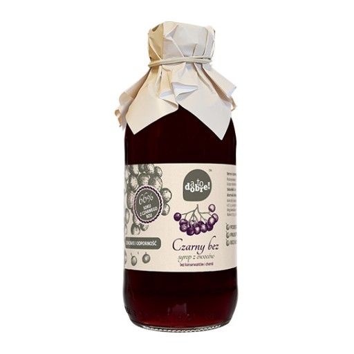 Prírodný SIRUP ČIERNA BAZA A JE DOBRÝ 330ml