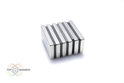 Neodymový tanierový magnet MPŁ 42x20x5 N38