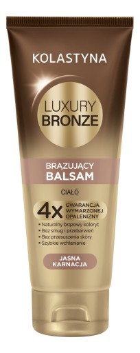 Kolastyna Bronzujúci balzam pre svetlú pleť 200 ml