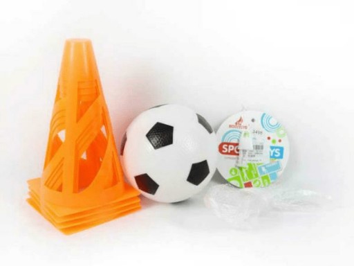 TRÉNINGOVÁ SADA 4 FUTBALOVÉ KUŽELE BPIŁ0818 BIGTOYS