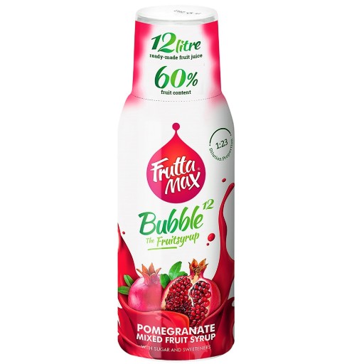 Sirup do Soda FruttaMax GRANAT karbonizátor 500 ml na 12 l