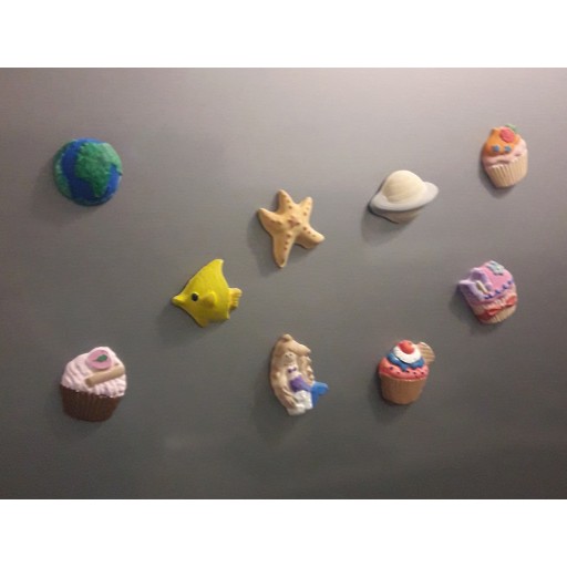 Magnety Urob si sám Kreatívna DIY súprava morskej panny Morské panny