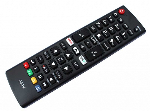 Diaľkové ovládanie televízora LG podporuje všetky modely Netflix