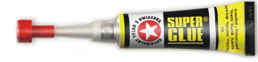SUPER GLUE 3g lepidlo na plastové sklo drevené topánky