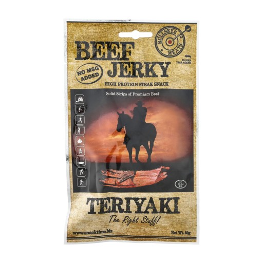 BULLSEYE MEATS HOVÄDZIE MÄSO HOVÄDZIE JERKY TERIYAKI 50 g