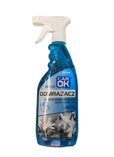 Účinný rozmrazovač okien auta 500ml