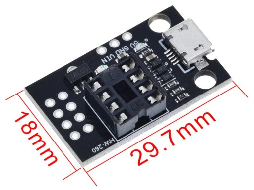 783 programátor ATtiny13A/25/45/ATtiny85