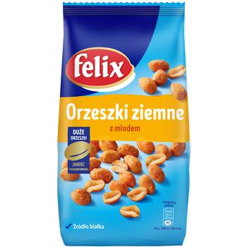 1x 240g FELIX Arašidy s medom