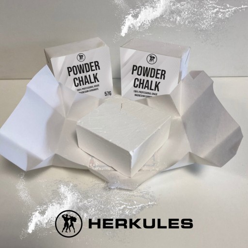 HERCULES MAGNESIA CUB PRÁŠKOVÁ KRÍDA 57G KRIEDA PRE TEĽOVINY SILNÝ GRIP