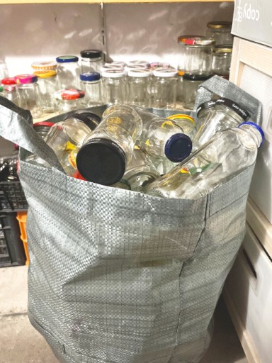 ZÁHRADNÁ TAŠKA V NÁKUPNOM ZOZNAME 65 L. VEĽMI PEVNÁ